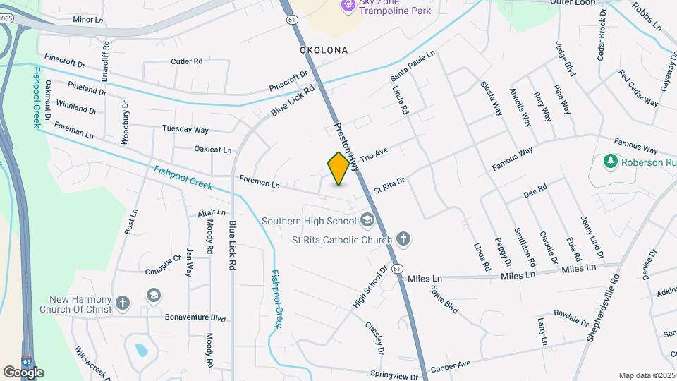 4209 Foreman Ln Mapa y Detalles de la Ubicación