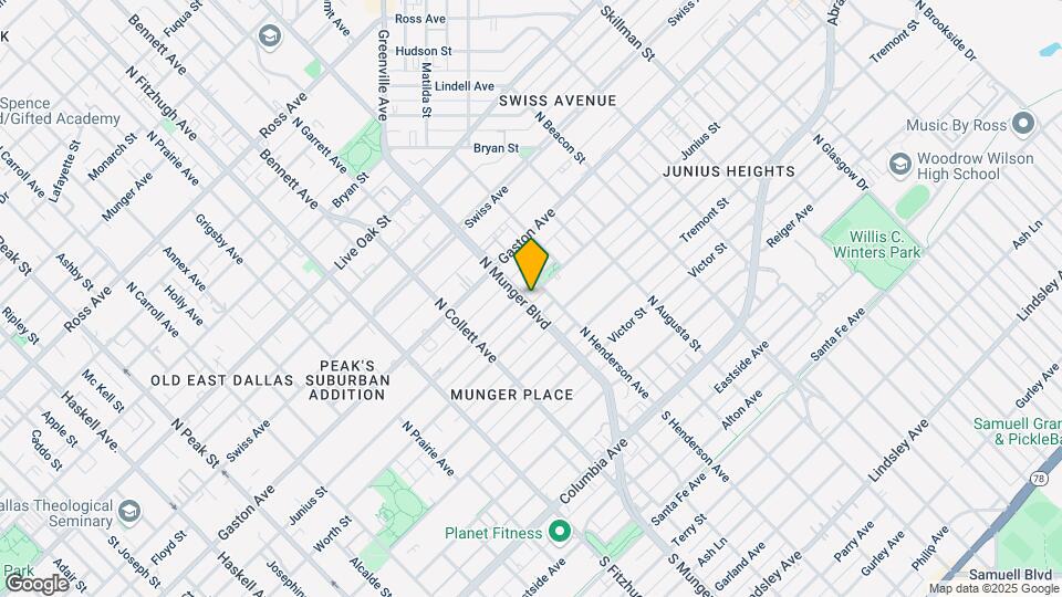 5204 Junius St Mapa y Detalles de la Ubicación