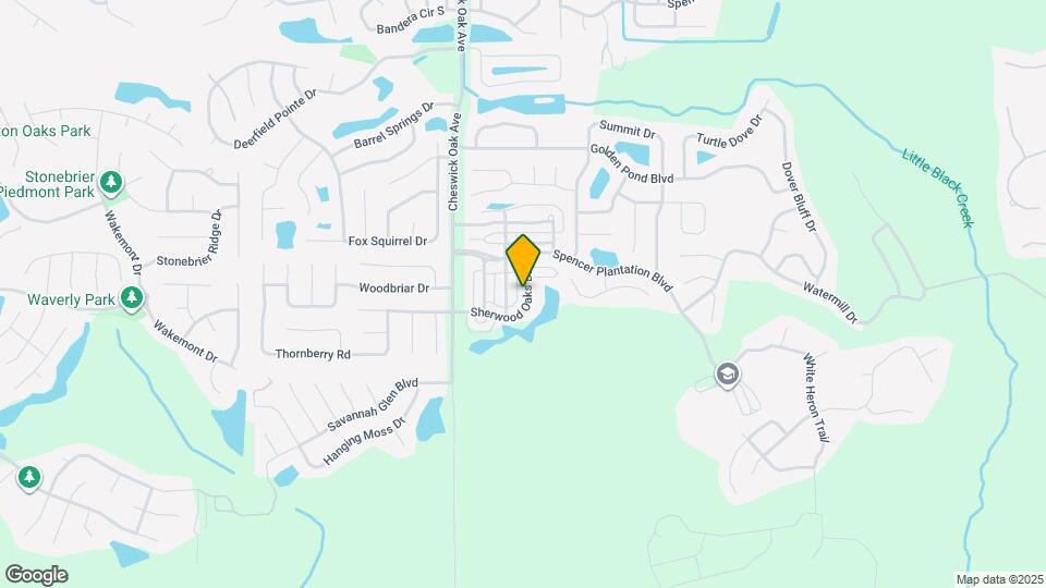 448 Sherwood Oaks Dr Map and Location Details