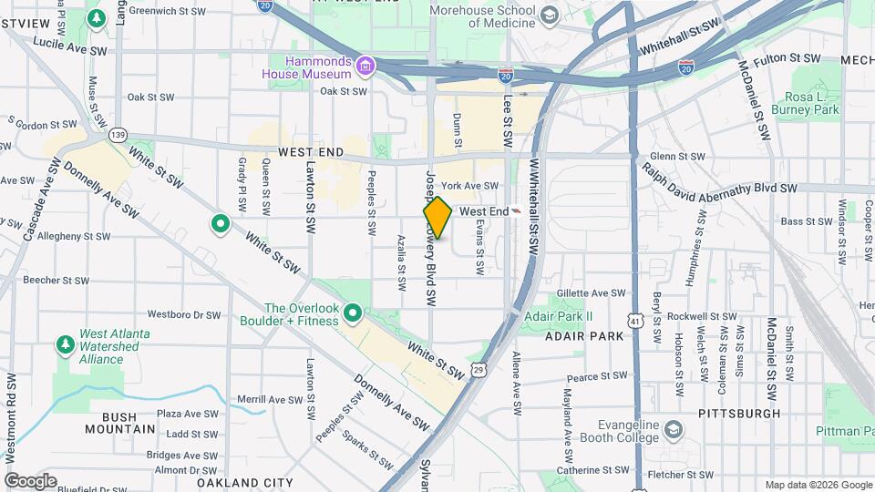 746 Joseph E Lowery Boulevard Southwest Map and Location Details