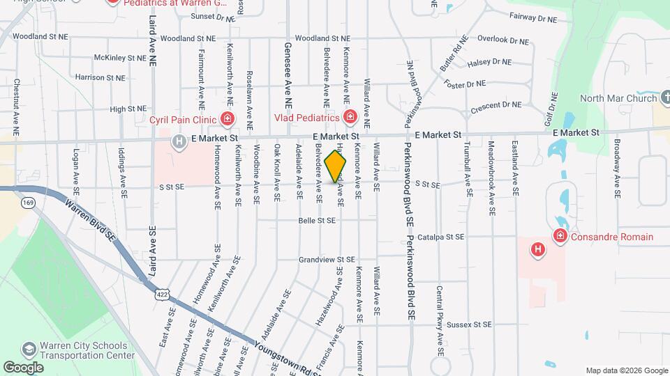306 Hazelwood Ave SE Map and Location Details