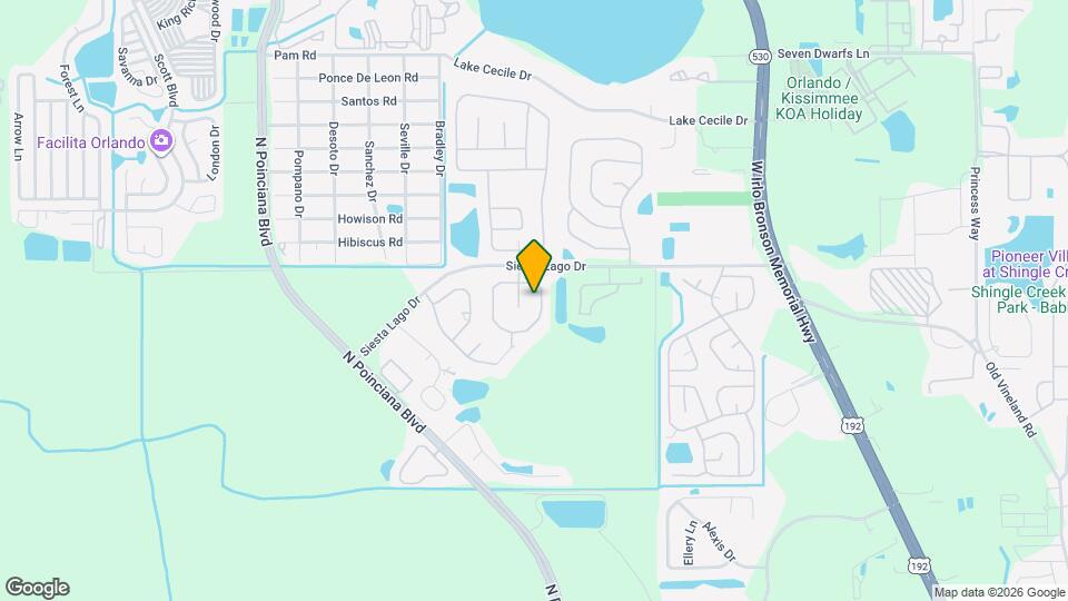 2563 Davenport Cir Mapa y Detalles de la Ubicación