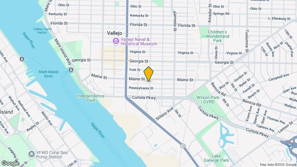 415 Napa St Map and Location Details