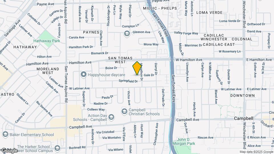 940 Gale Dr Mapa y Detalles de la Ubicación