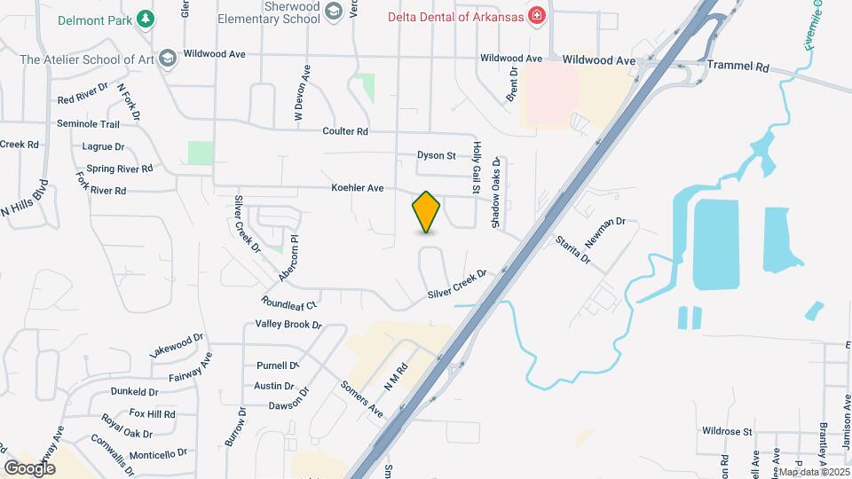 5059 Silver Oak Dr Map and Location Details