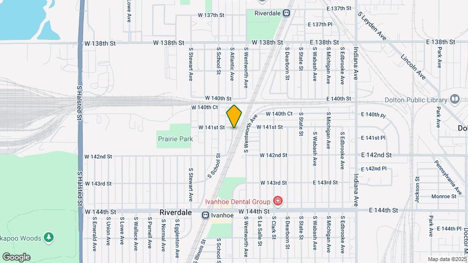 14101 S Atlantic Ave Map and Location Details