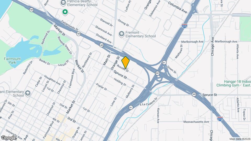 3448 Russell St Map and Location Details