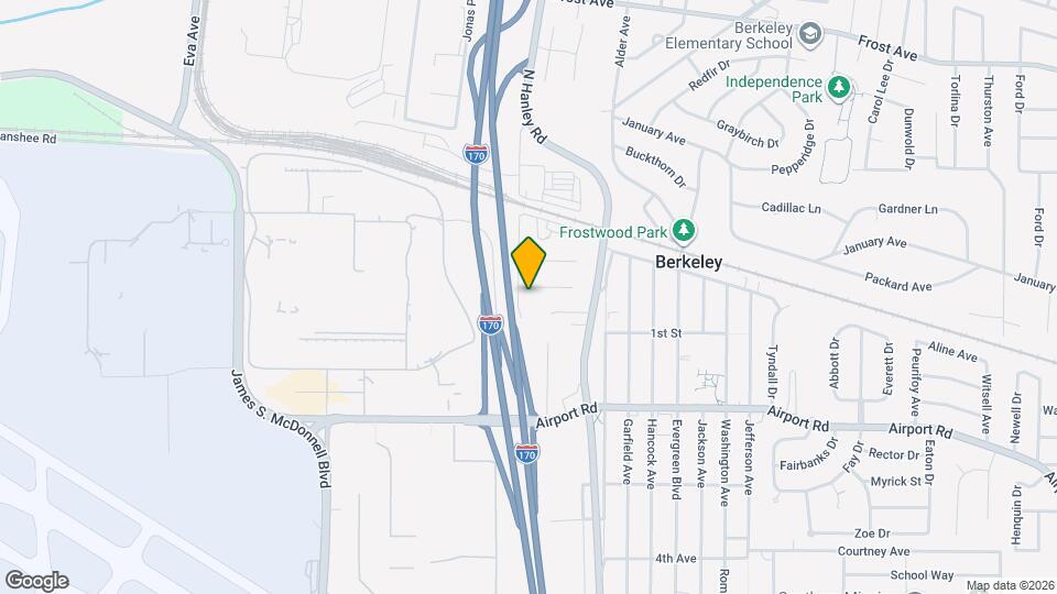 6320 Graham Rd Map and Location Details