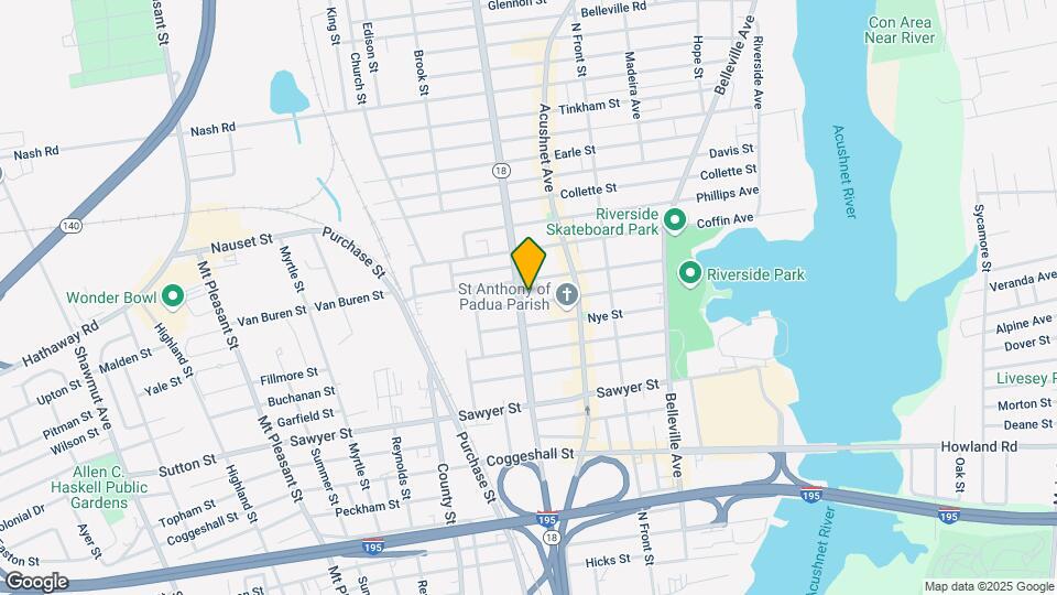 117 Bullard St Map and Location Details