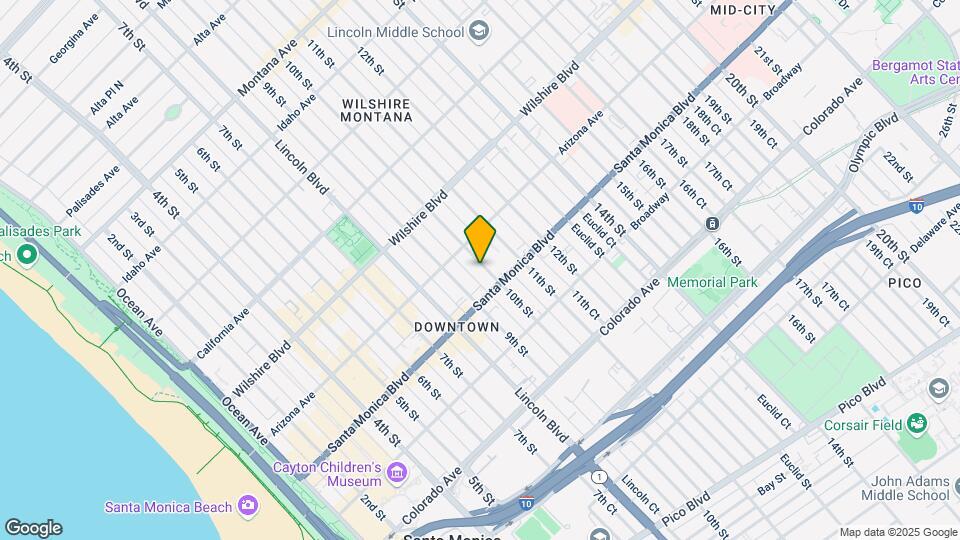 1330 10th St Mapa y Detalles de la Ubicación