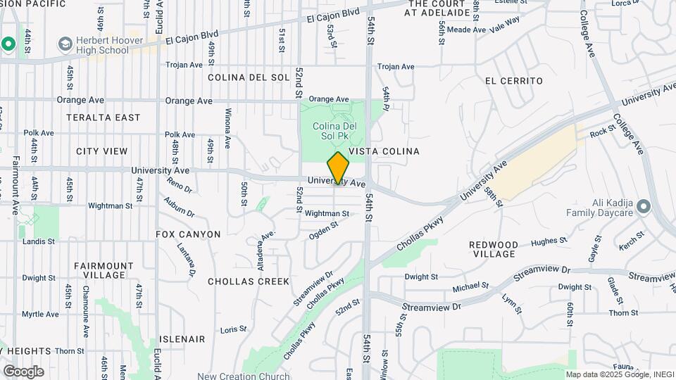5310 Rex Ave Mapa y Detalles de la Ubicación