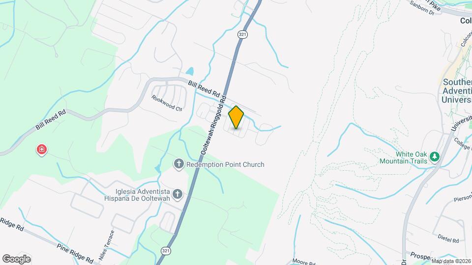 9614 Mulberry Gap Way Map and Location Details