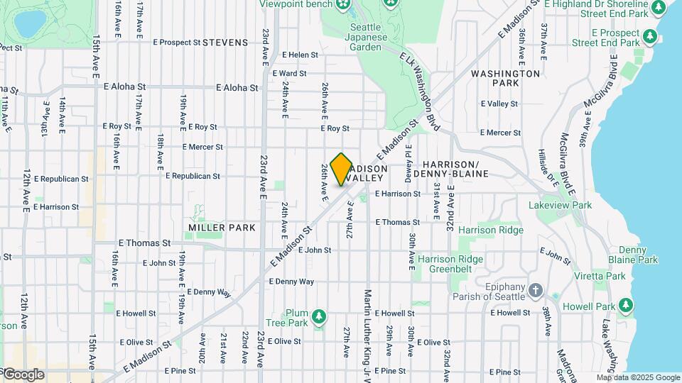 2614 E Madison St Map and Location Details