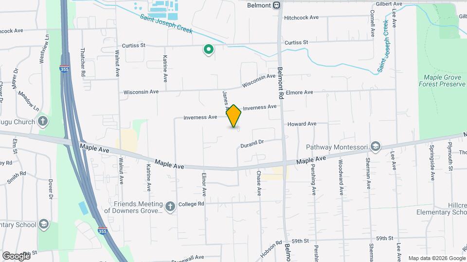 5444 Ashbrook Pl Map and Location Details