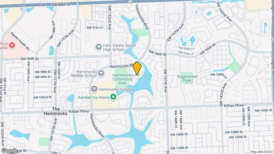 9721 Hammocks Blvd Map and Location Details