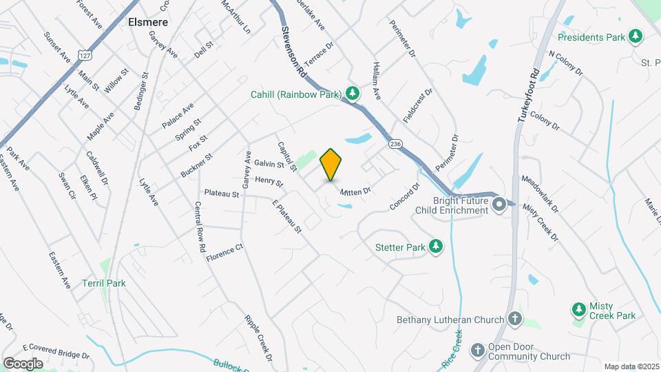 3631 Mitten Dr Map and Location Details