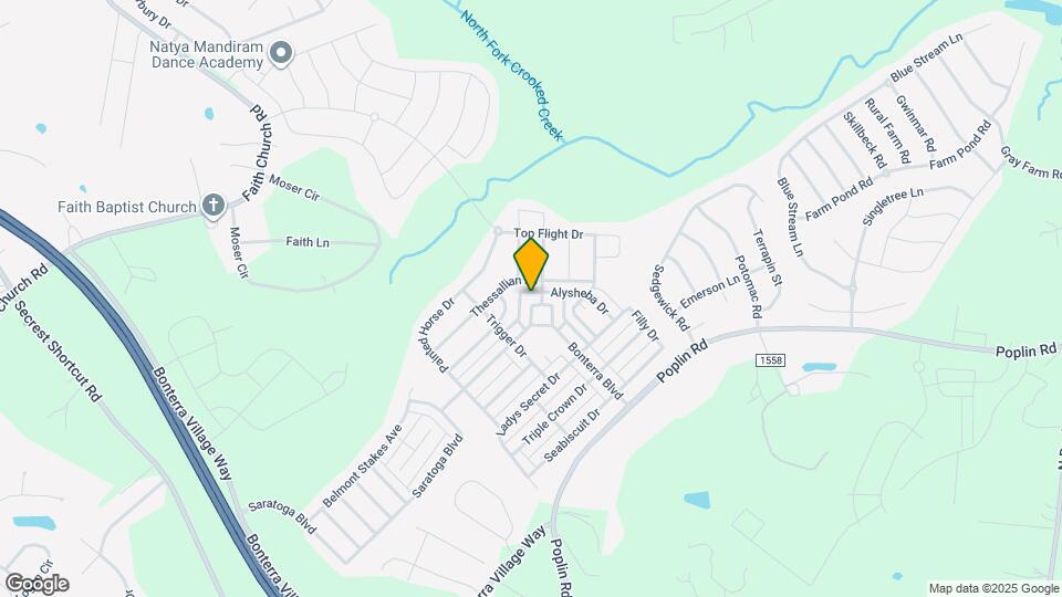 2515 Bonterra Blvd Map and Location Details