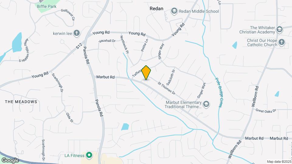 5584 Marbut Rd Map and Location Details