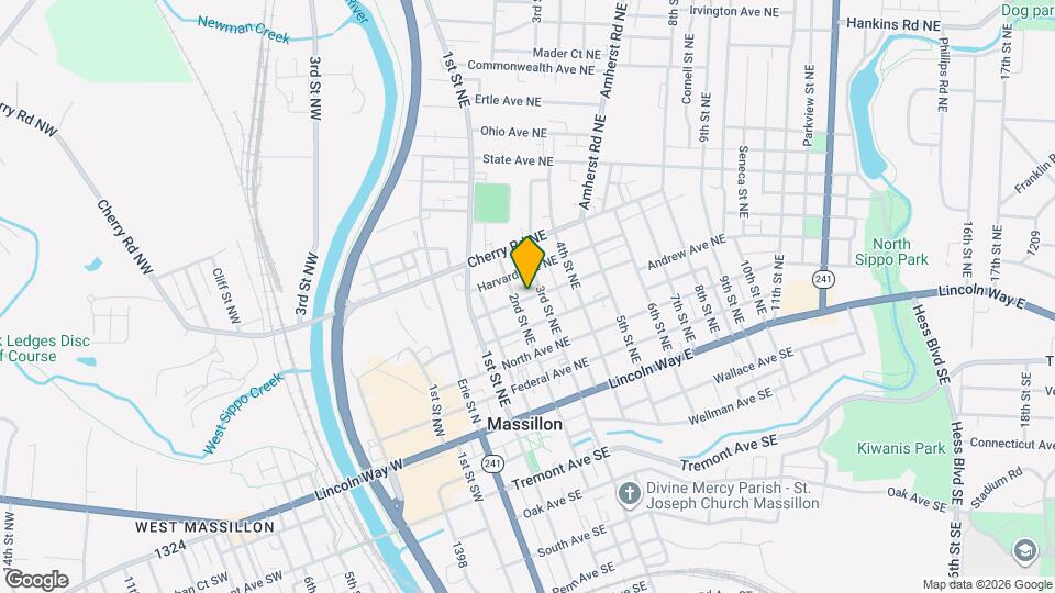 212 Chestnut Ave NE Mapa y Detalles de la Ubicación