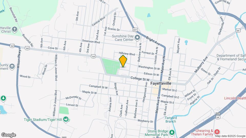 511 Edison St W Map and Location Details