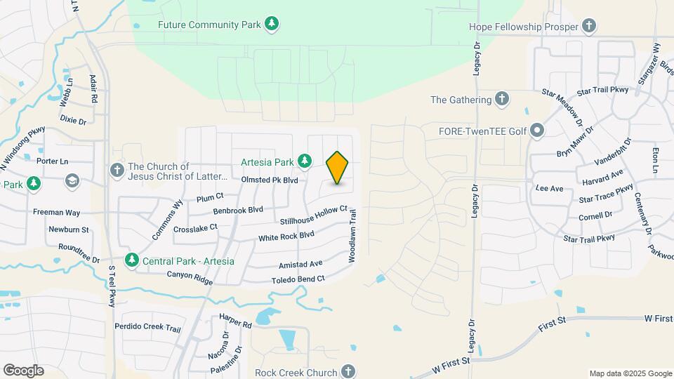 16625 Spence Park Ln Map and Location Details