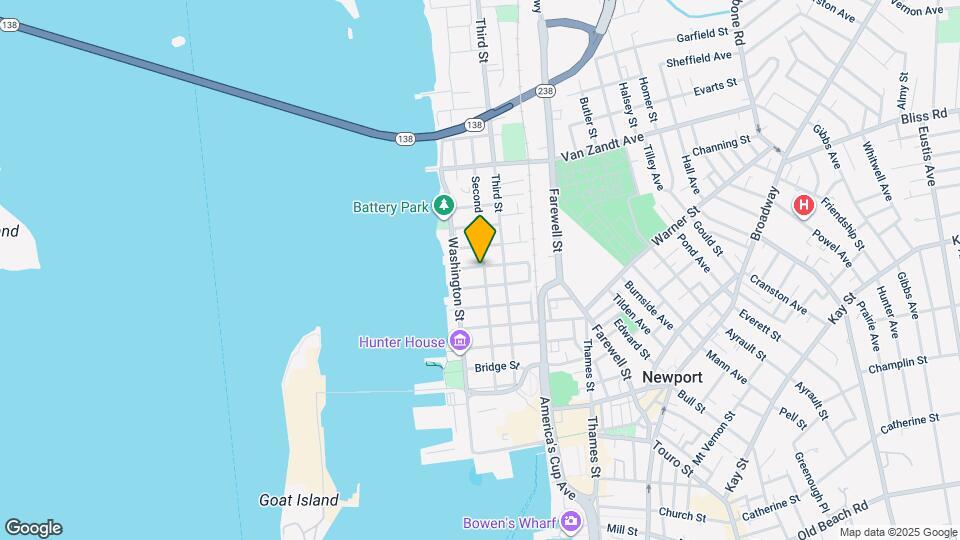 58 Second St Map and Location Details