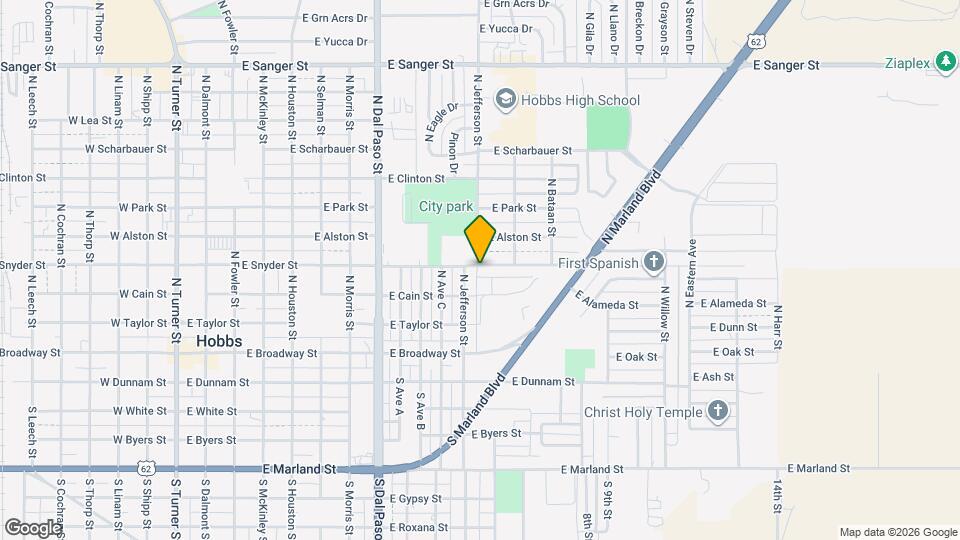 1209 E Snyder St Map and Location Details