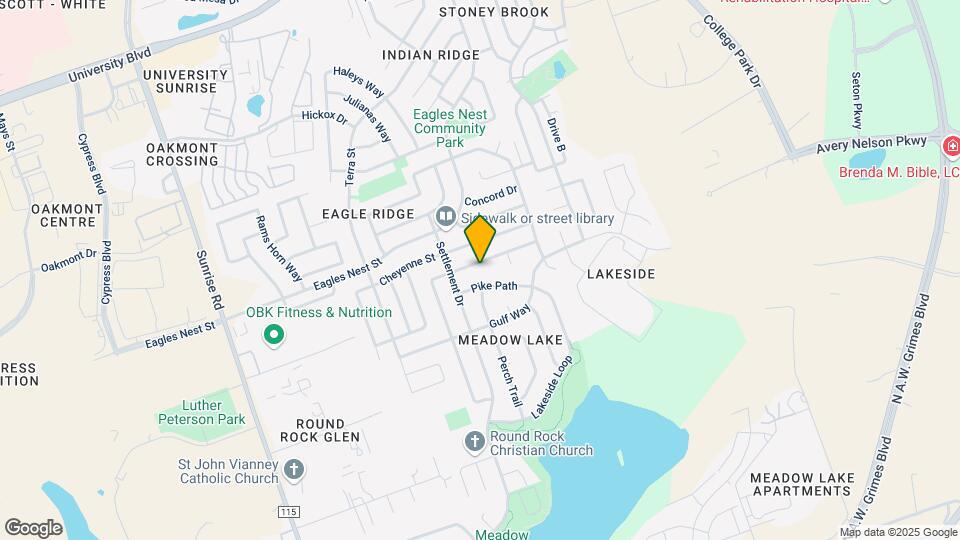 3611 Walleye Way Map and Location Details