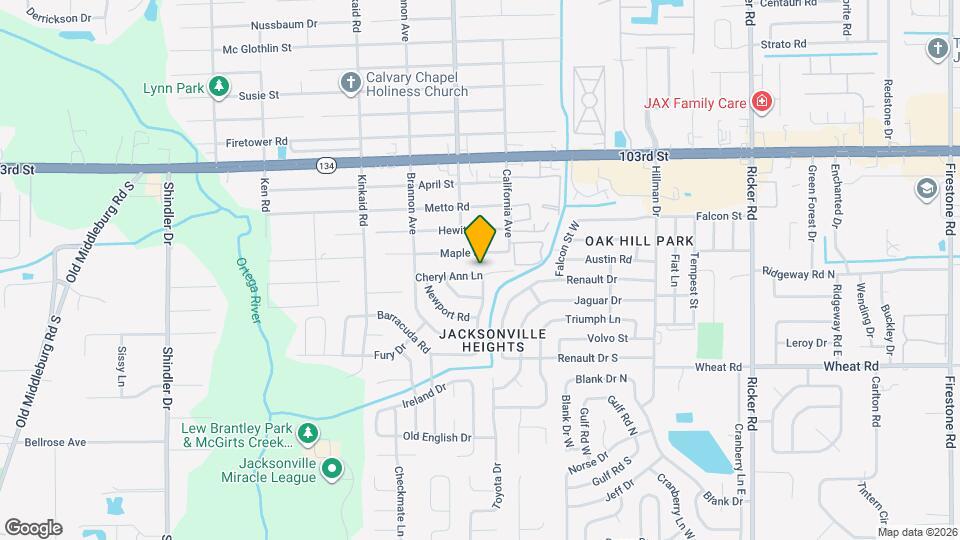 8145 Cheryl Ann Ln Map and Location Details