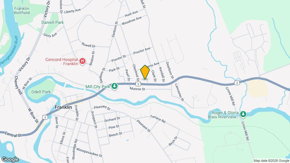 672 Central St Map and Location Details