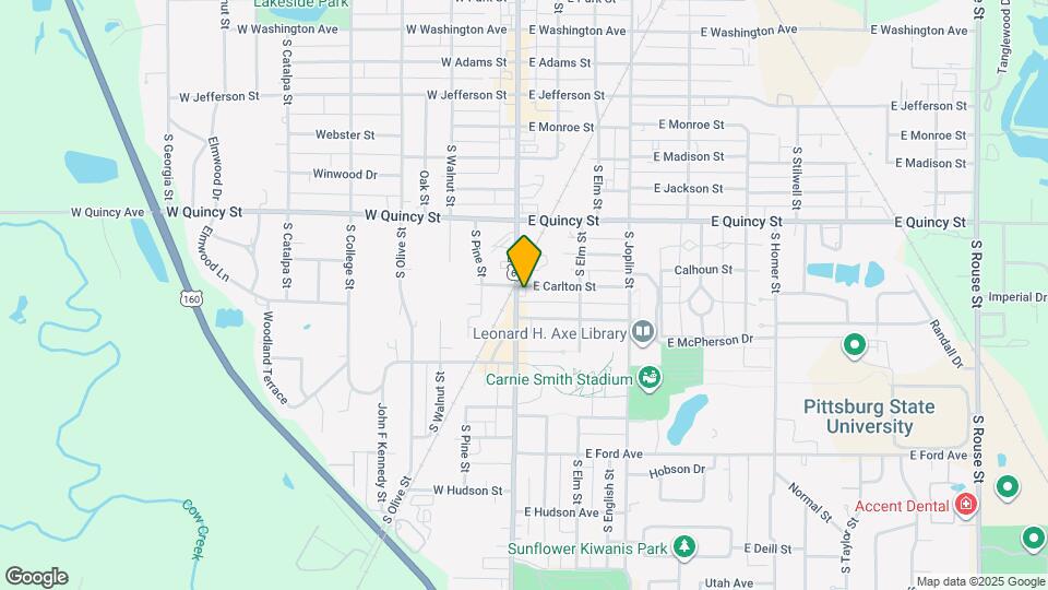 1409 S Broadway St Map and Location Details