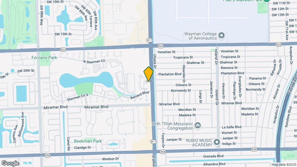 2217 SW 80th Terrace Map and Location Details