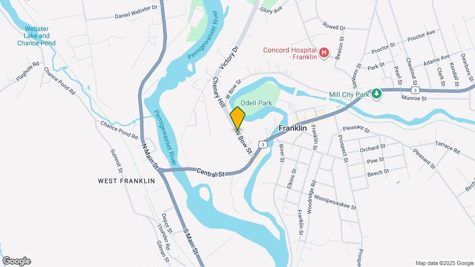 50 W Bow St Map and Location Details