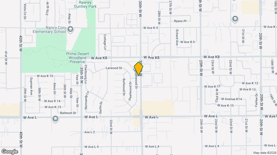 43038 Lemonwood Dr Map and Location Details