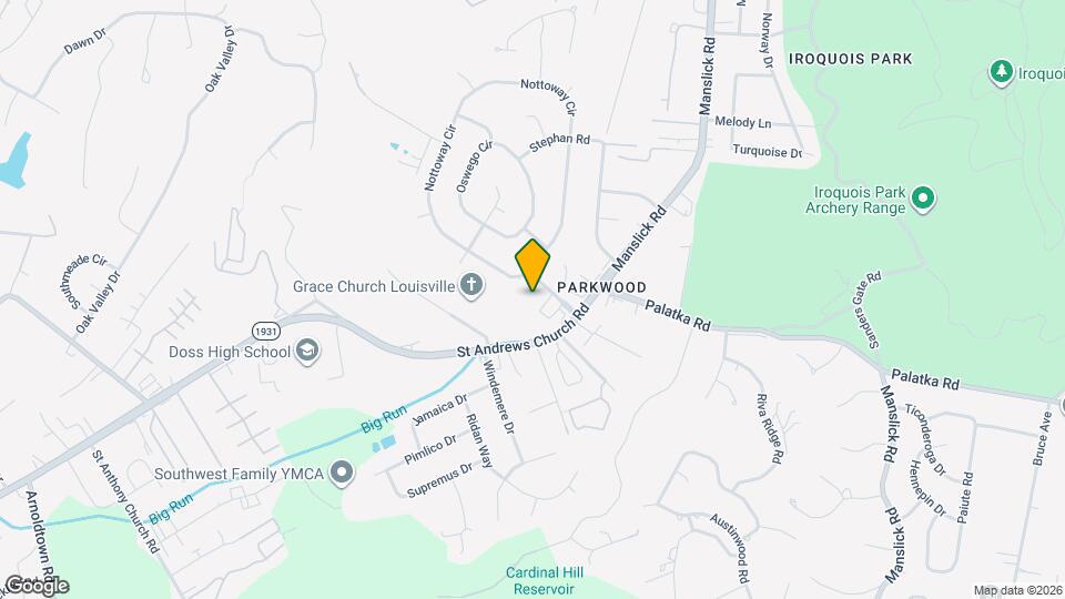 2514 Pennacook Rd Map and Location Details
