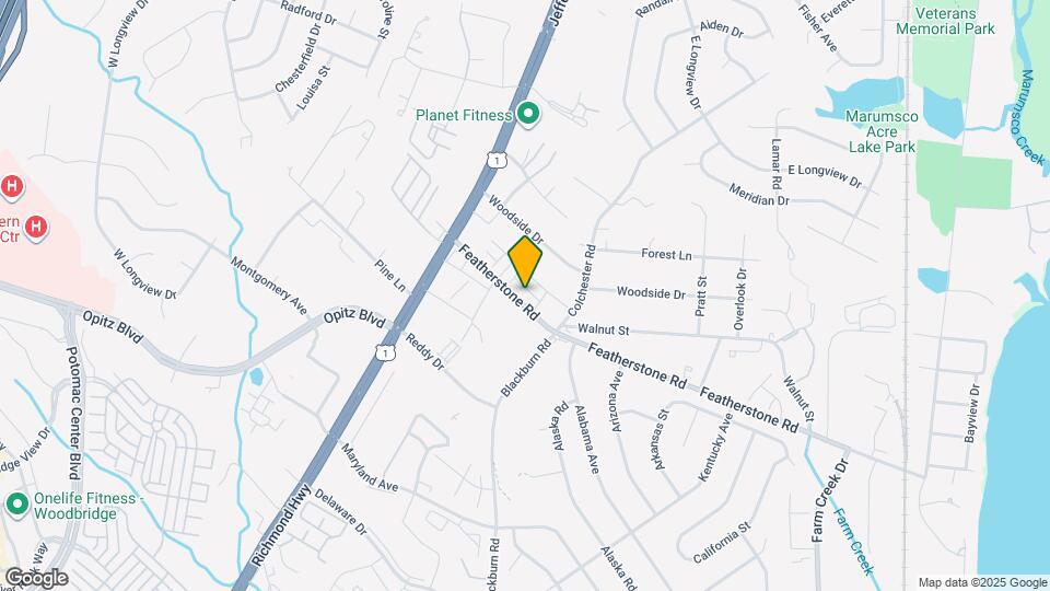 1718 Featherstone Rd Map and Location Details