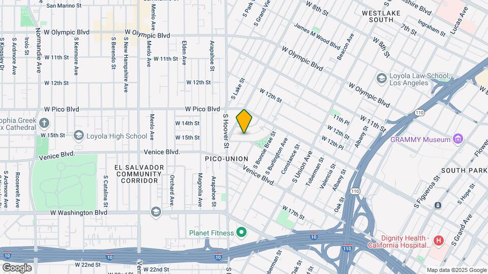 1425 Alvarado Ter Map and Location Details