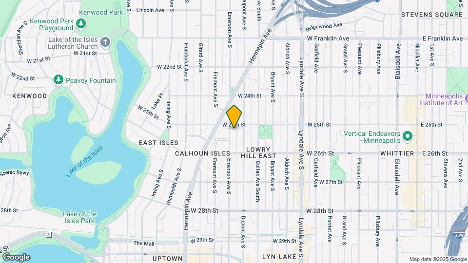 2513 Emerson Ave S Map and Location Details