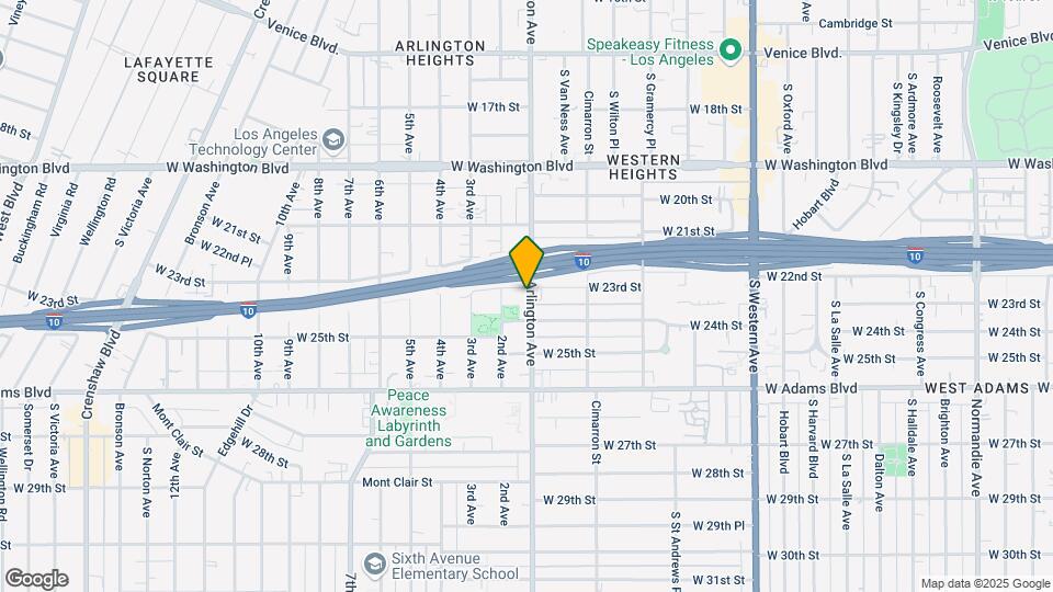 2311 Arlington Ave Map and Location Details