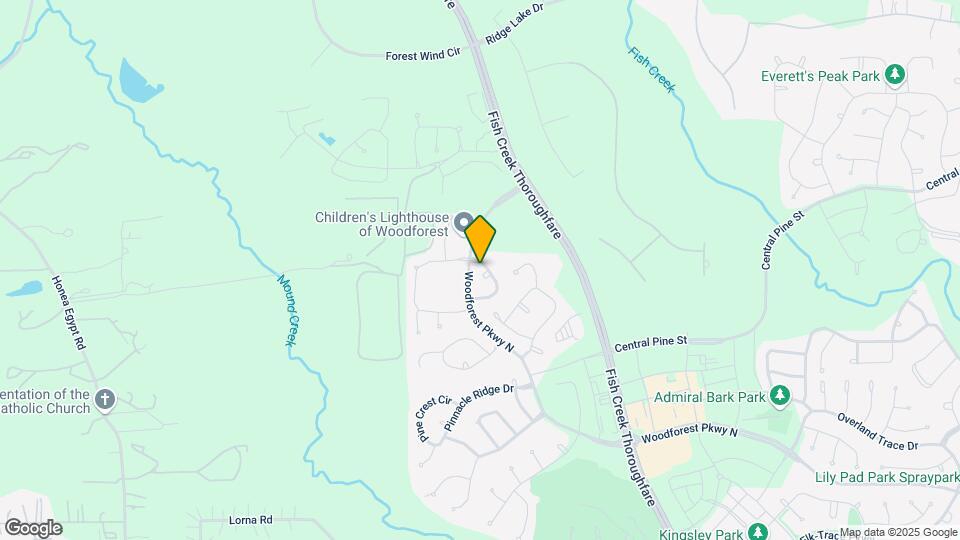 206 Cheswood Forest Pl Map and Location Details