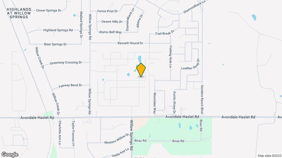 13400 Hiskey Dr Map and Location Details