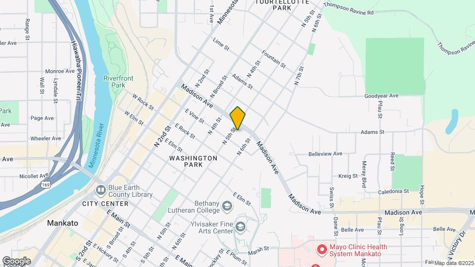 817 N 5th St Map and Location Details