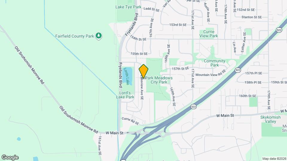 15817 Lakeview Ave SE Mapa y Detalles de la Ubicación