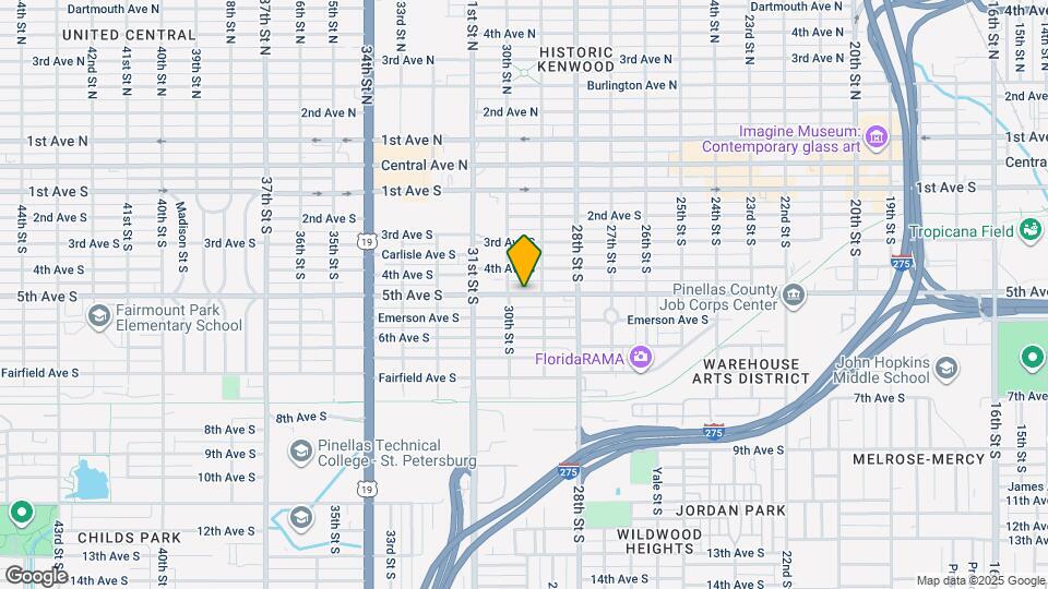 2933 5th Ave S Map and Location Details