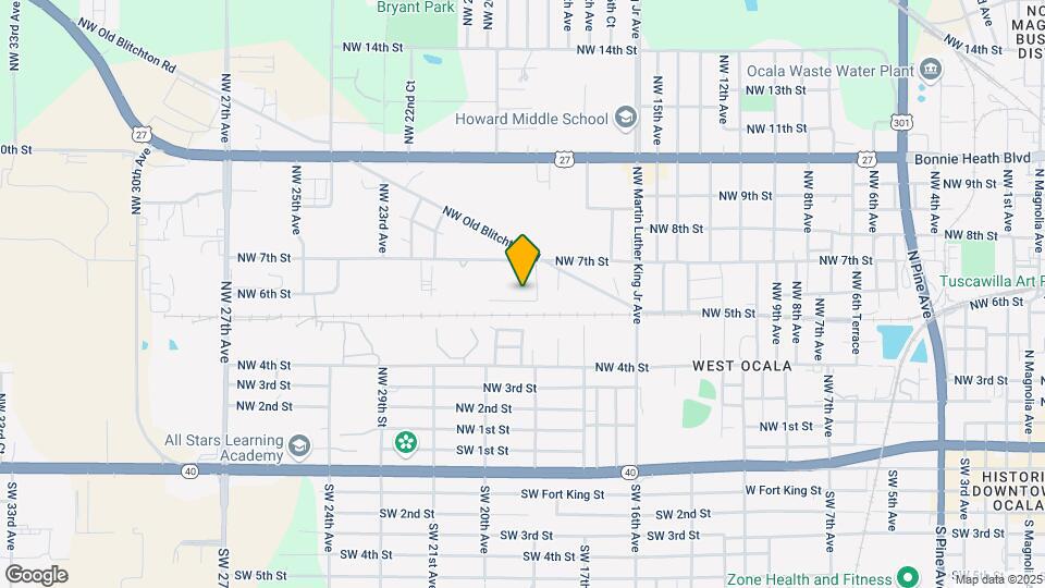 1909 NW 6th St Map and Location Details