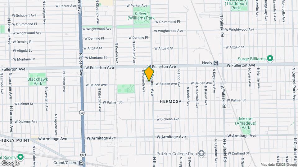 4406 W Belden Ave Map and Location Details