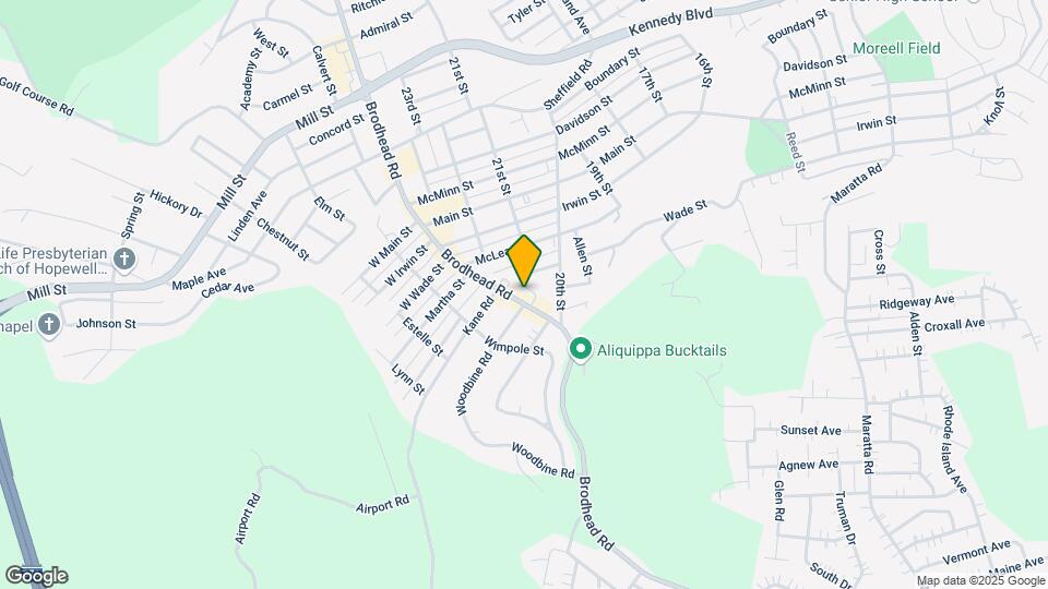 2600 Brodhead Rd Map and Location Details