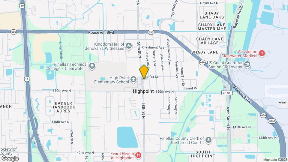 15147 Harding Ave Mapa y Detalles de la Ubicación