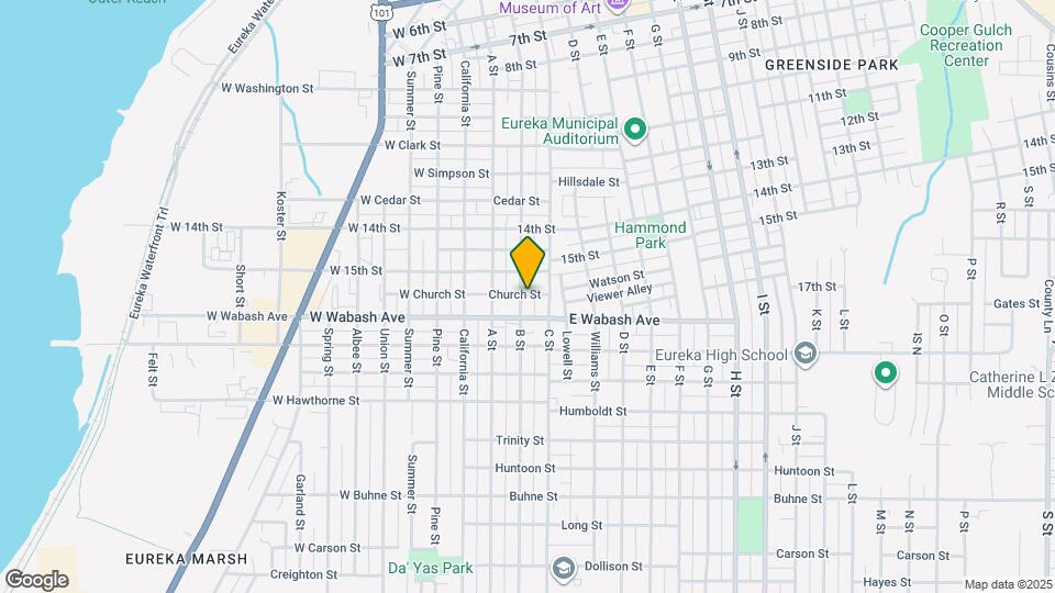 114 Church St Map and Location Details