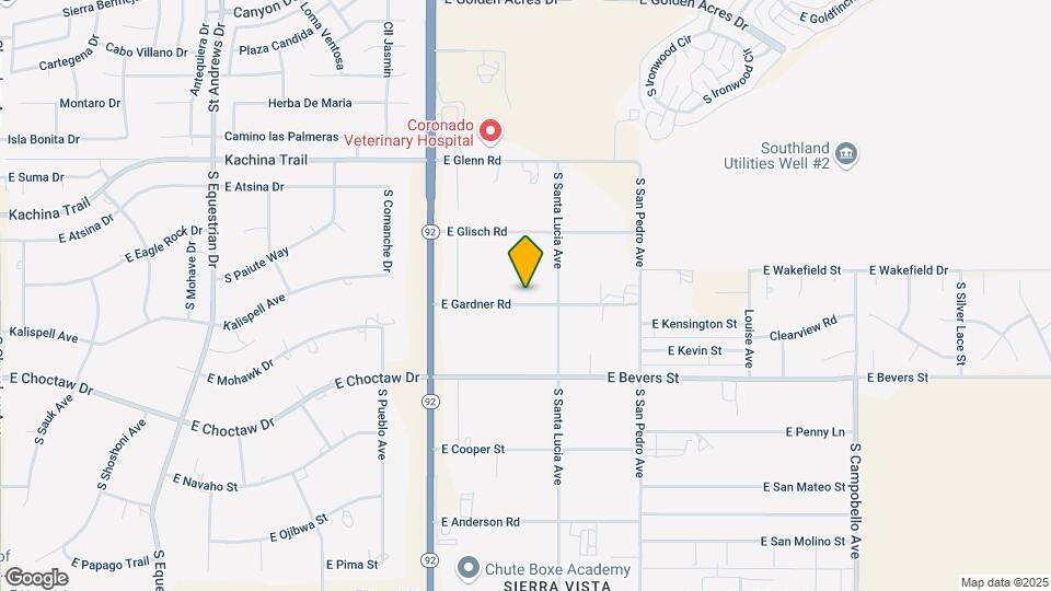 4321 E Gardner Rd Map and Location Details